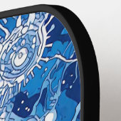 Vパルス8ピックボールパドル ピックルボールラケット (左詳細)