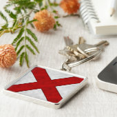 Vビクター水色航海の信号海上国旗 キーホルダー (側面)