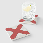 Vビクター水色航海の信号海上国旗 ストーンコースター (横)