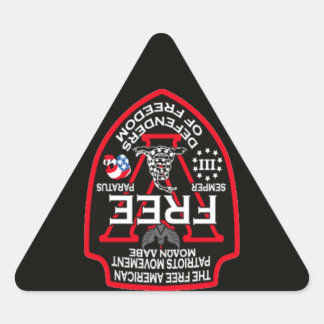 Vフリー 三角形シール