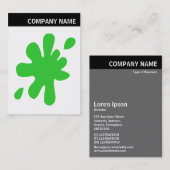 Vヘッダー – イメージ – ビッググリーンブロ 名刺 (正面/裏面)