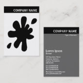 Vヘッダー – イメージ – ビッグブラックブロ 名刺 (正面/裏面)