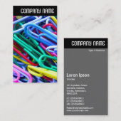 Vヘッダー – クリップカラフルの作成 名刺 (正面/裏面)