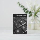 Vヘッダー – ノートブックキーボード02 名刺 (スタンド正面)