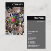 Vヘッダー – フリーマーケットきらきら光る 名刺 (正面/裏面)