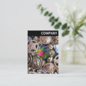 Vヘッダー – フリーマーケットきらきら光る 名刺 (スタンド正面)