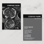 Vヘッダー-写真-クラシック自動二輪車 名刺 (正面/裏面)