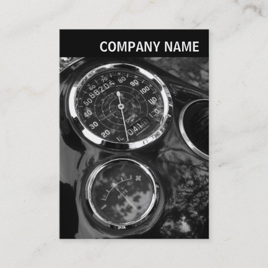 Vヘッダー-写真-クラシック自動二輪車 名刺 (正面)