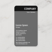 Vヘッダー – 抽象芸術花031023 名刺 (裏面)