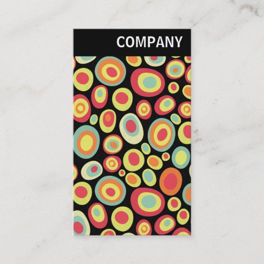 Vヘッダー – 抽象芸術220213 名刺 (正面)