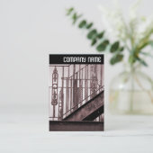 Vヘッダー-火災ビクトリアン脱出 名刺 (スタンド正面)