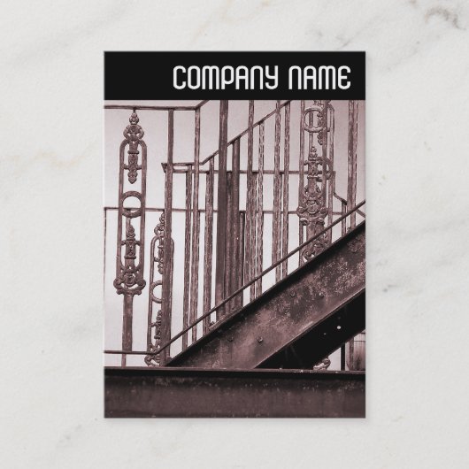 Vヘッダー-火災ビクトリアン脱出 名刺 (正面)