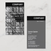 Vヘッダー – 足場 名刺 (正面/裏面)