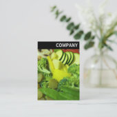 Vヘッダー – 野菜炒め01 名刺 (スタンド正面)