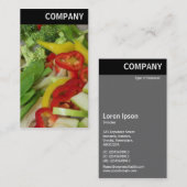 Vヘッダー – 野菜炒め02 名刺 (正面/裏面)