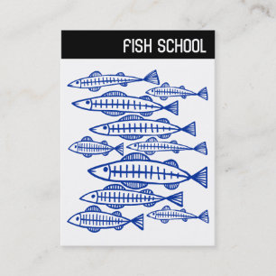 Vヘッダー – FISH SCHOOL – 海軍 名刺