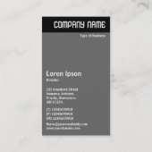 Vヘッダ – カッコいい水 名刺 (裏面)