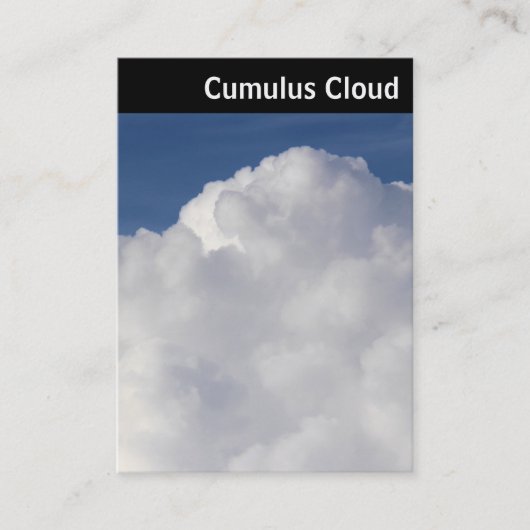 Vヘッダ – Cumulus Cloud 名刺 (正面)
