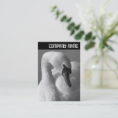 Vヘッダ – Swan B&W 名刺 (スタンド正面)