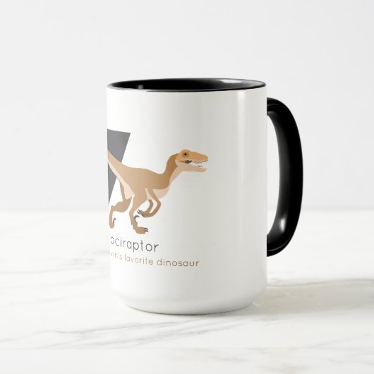 VライクVelociraptor Mag マグカップ (正面右)