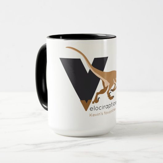 VライクVelociraptor Mag マグカップ (正面左)