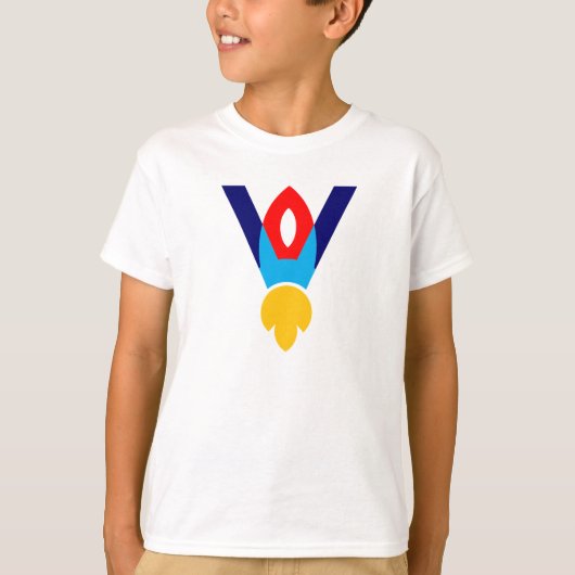 Vロケットキッズ Tシャツ (正面)