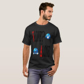 v一人より孤独ストリートウェア・ミームギフト tシャツ (正面フル)