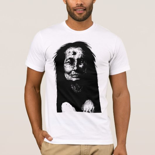 V型マーク Tシャツ (正面)