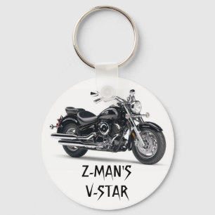 V星のバイクの鍵 キーホルダー