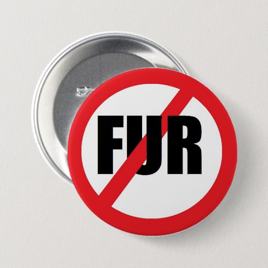 V毛皮 缶バッジ (正面&裏面)