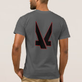 V飛んでいる Tシャツ (裏面)