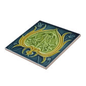 V0002ビクトリアンで旧式な再生のセラミックタイル タイル (側面)