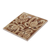 V0027ビクトリアンで旧式な再生のセラミックタイル タイル (側面)