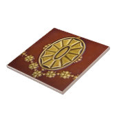 V0036ビクトリアンで旧式な再生のセラミックタイル タイル (側面)