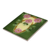 V0048ビクトリアンで旧式な再生のセラミックタイル タイル (側面)