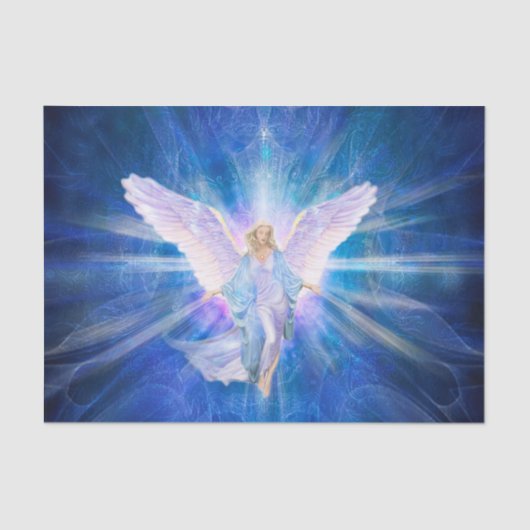 V009天使5の青 薄葉紙 (正面)