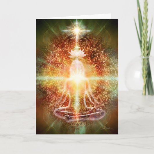 V059 Lotus Meditator カード (正面)