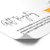 V1ギフトレジストリInsert_Digitalカスタムダウンロード ポスター (角)