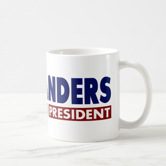 V1大統領のためのバーニー・サンダース コーヒーマグカップ (右)
