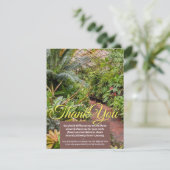 V1 熱帯植物 感謝カード 招待状 (スタンド正面)