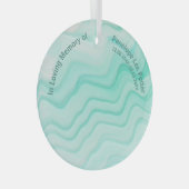 V2アクアシーウェーブメモリアル記念サンキャッチャー ガラスオーナメント (正面右)