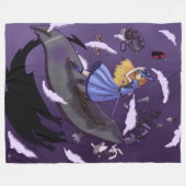 V2アリス フリースブランケット (正面(横))