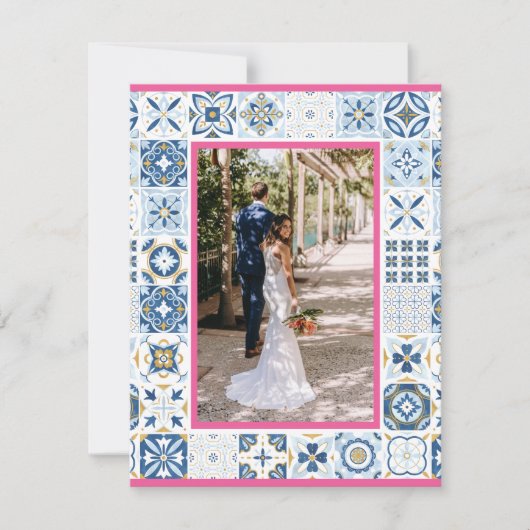 V2カスタムブライダルシャワーフォトカードSusan 4.25x5.5インチ 招待状 (正面)