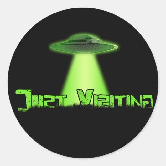 V2ステッカーを訪問する ラウンドシール (正面)