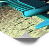 V2ポスター上からのロボット侵入 ポスター (角)