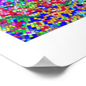 V2高エネルギーカラーセラフィージュエルプリント ポスター (角)