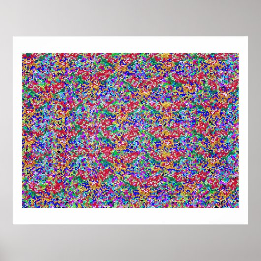 V2高エネルギーカラーセラフィージュエルプリント ポスター (正面)