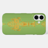 V2020のバロック縁どの花柄 Case-Mate iPhoneケース (裏面 (横))