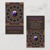 V2:代替の東YinYangニューエイジ 名刺 (正面/裏面)