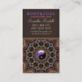 V2:代替の東YinYangニューエイジ 名刺 (裏面)